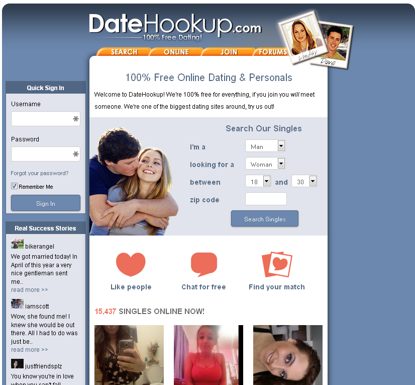 Com up sign datehookup www How to